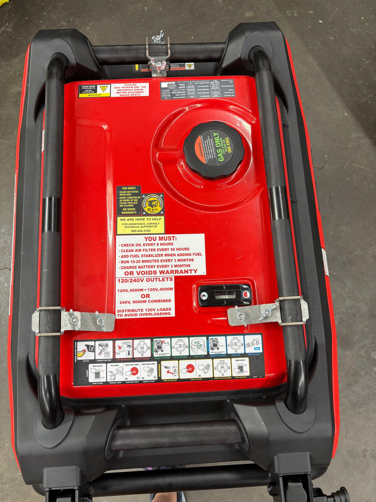 Generator gas Tank - Predator 11500 V2