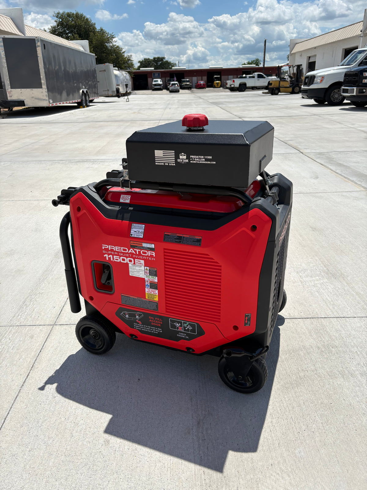 Generator gas Tank - Predator 11500 V2