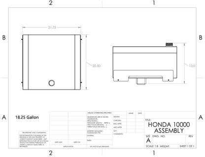 Generator gas tank- Honda EB 10000